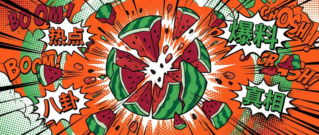 每日吃瓜_每日吃瓜吃瓜爆料 | 全网最全每日吃瓜聚集地 今日头瓜爆炸漫画横幅